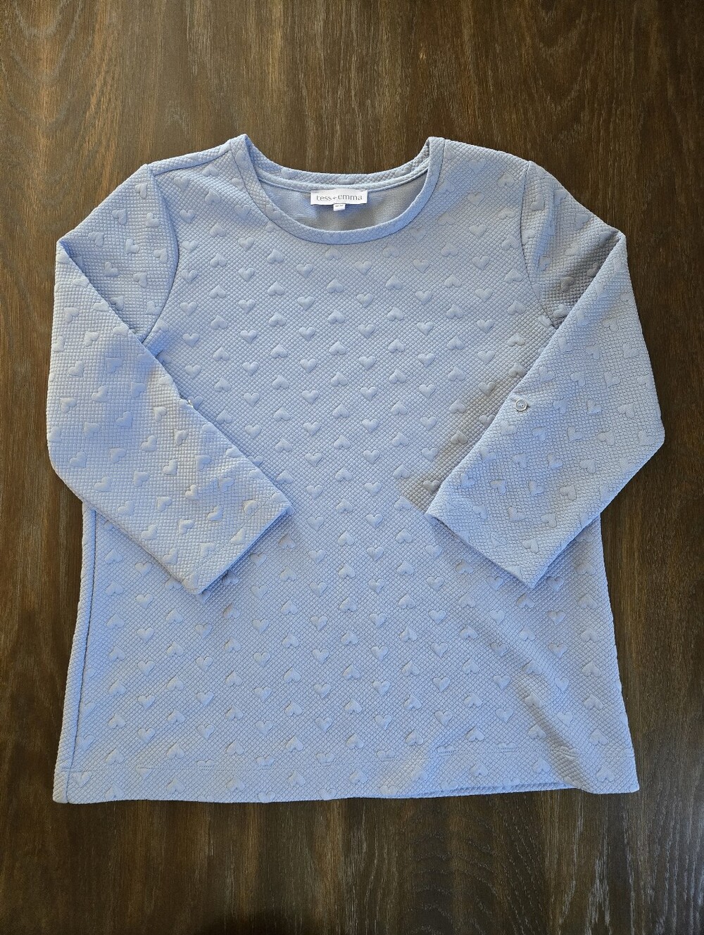 💙TESS+EMMA Light-blue Shirt For Womens